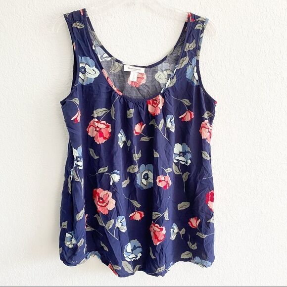 Motherhood Maternity Floral Tank Large - Picture 1 of 3